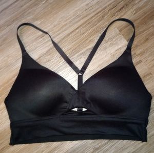 Victoria Secret 32B black sports push up bra